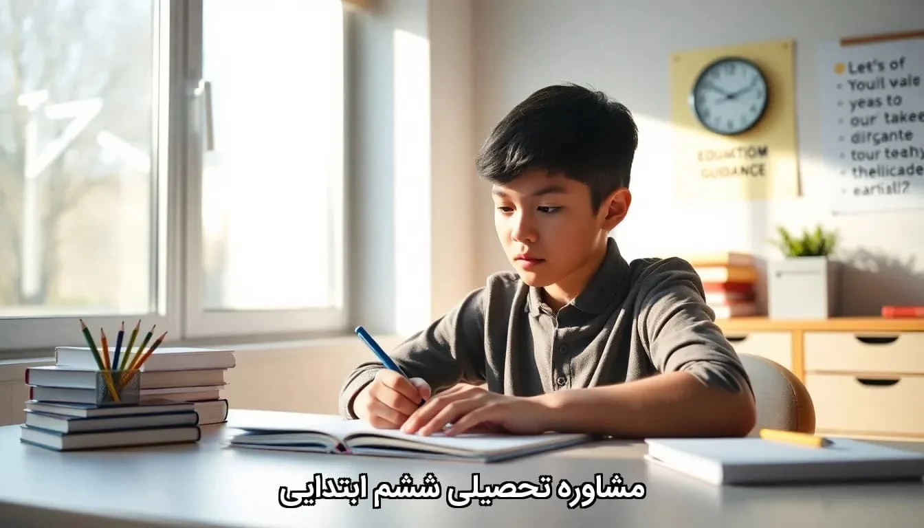 مشاوره تحصیلی ششم ابتدایی